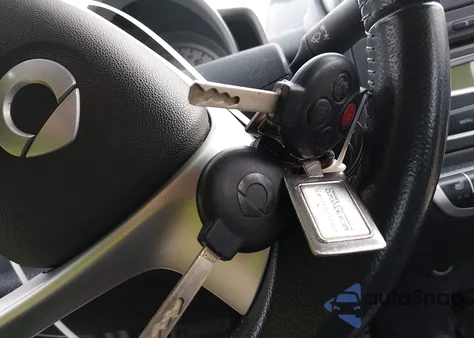 2009 Smart Fortwo Brabus/Passion/Pure from USA, damaged, VIN WMEEJ31X29K263819